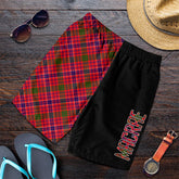 MacRae Modern Tartan Crest Men's Short - Cross Style